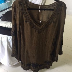 Free PeopleSkyfall embroidered dress sz.xs